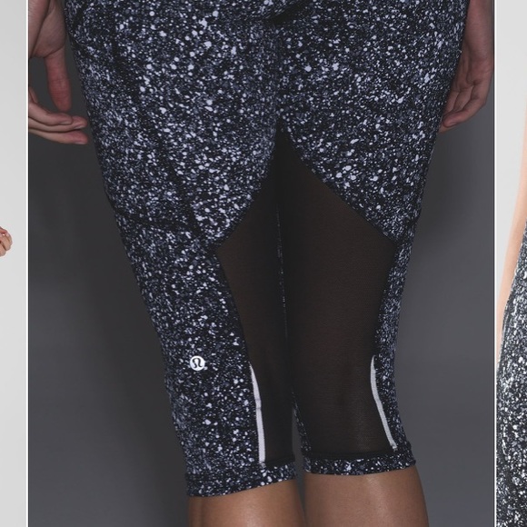 Lululemon Outrun 17" Crop Leggings size 6 - Picture 6 of 12